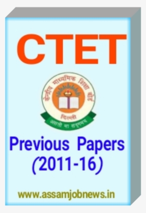 Ctet Question Paper - Central Board Of Secondary Education