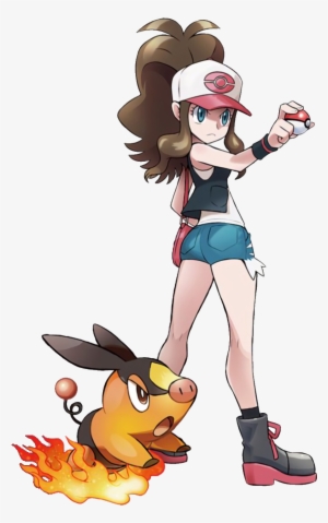 Hilda Pokemon Official Art