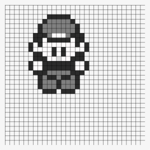 Ash Sprite Pokemon Red Perler Bead Pattern / Bead Sprite - Pokemon 8 Bit Red