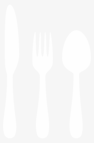 Cutlery Clipart Vector - White Cutlery Vector Png
