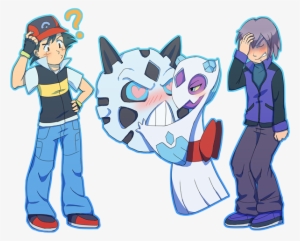 Paul X Ash Pokemon In Love - Pokemon Ash And Paul