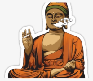 Buddha Smoking