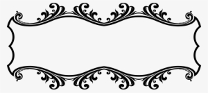 Frames Illustrations Hd Images Ornamental Flourish - Border Design Png Clipart