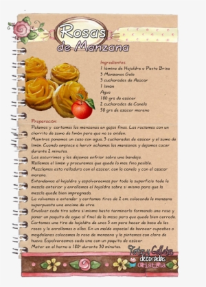 Rosas De Manzana - Receta Escrita En Frances