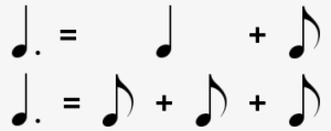 附 點 四 分 音符