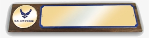 Golden Name Plate Png Free Download - K&s Unique U.s. Air Force Wings Logo Round Metal