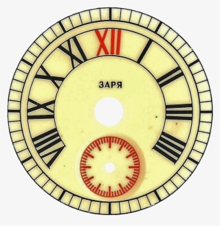 Vintage Clock Face Graphics - Quilter Cheviot Logo