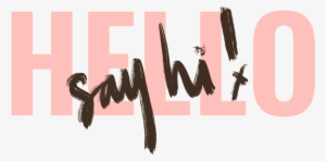 Say Hi - Photography