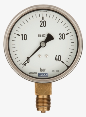 Mano Meter 0-20 Bar - Pressure Gauge Wika 233.50 - 9020896