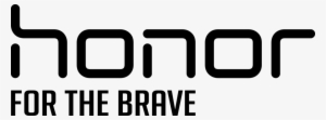 Honor Logo With Slogan Blue New Planet Social - Huawei Honor 7a Logo