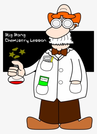 Chemistry Professor Hi - Chemistry Professor Cartoon
