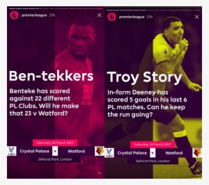 Opta Facts And Insights Provide The Perfect Ammo For - Player