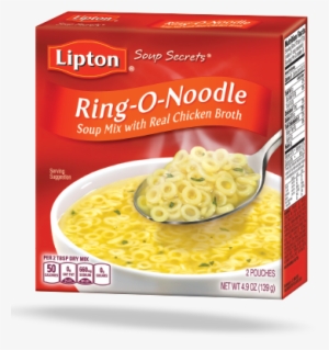 Ring O Noodle Soup Mix With Real Chicken Broth - Lipton; Soup Secrets; Soup Mix Noodle 4.5 Oz