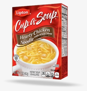 Hearty Chicken Noodle With White Meat - Lipton Cup A Soup