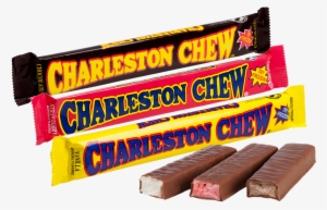 A Charleston Chew Candy Bar - Three Musketeers Candy Vanilla
