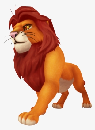 Rey Leon Png - Lion King Kingdom Hearts Simba