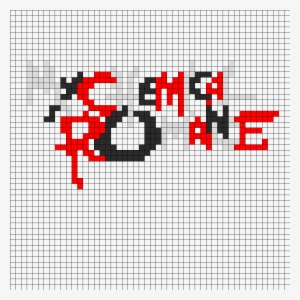 My Chemical Romance Fuse Bead Perler Bead Pattern / - Panic At The Disco Pixel Art