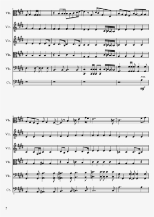 Cancer My Chemical Romance And Twenty-one Pilots Mashup - Cancer My Chemical Romance Violin Sheet Music