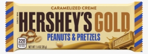 Only The Fourth Candy Bar - Hershey's Gold Peanuts & Pretzels