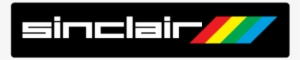 Sinclair Computer Logo 20cm Sticker - Sinclair Computers Logo