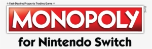 Nintendo Switch Png Logo Clip Art Freeuse Stock - Nintendo Switch Monopoly Logo Png
