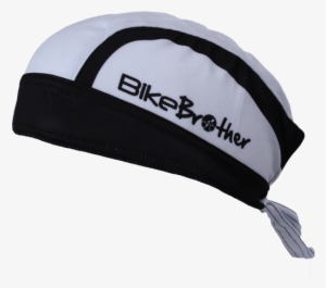Bikebrother Team Bandana White/black - Bandana Vit