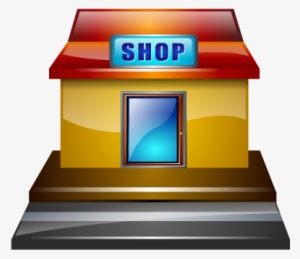 Detail Of Shop - Shop Building Icon Png