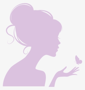 Día Internacional De La Mujer - Silhouette Beautiful Girl