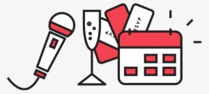 Hosting An Event Soon - Event Management Clipart Png