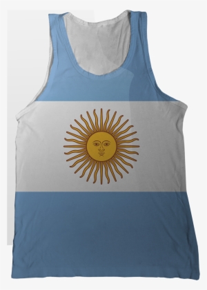 Argentina Flag Tank Top - Logo Of Argentina