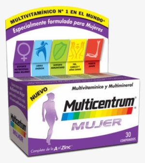 Multicentrum Multicentrum Mujer 30 Comprimidos - Multicentrum Mujer 90 Comprimidos