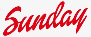 Sunday Logo Design Png
