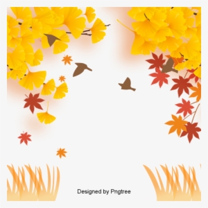 Beautiful Colorful Cartoon Lovely Hand Painted Autumn - Autumn
