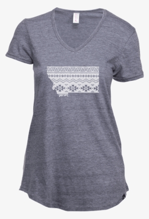 Aspinwall Flathead Valerie Montana Womens T Shirt Heather - T-shirt Hi-tec Beor - Gray Melange Xxl