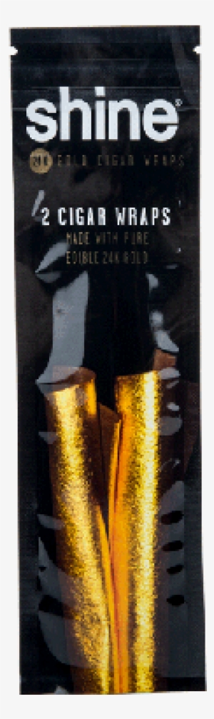 Shine 24k Gold Cigar Wraps - Blunt