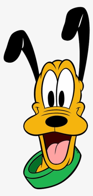 Pluto Clip Art - Pluto Mickey Mouse Face