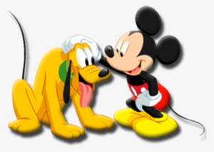 Ainda Outra Imagem Do Mickey, Agora Como Vendedor De - Mickey Mouse And Pluto Png
