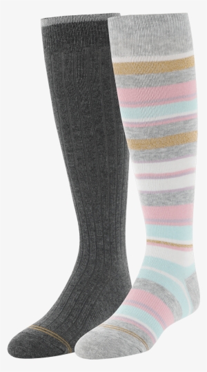 Gold Toe Girls Multi Stripe With Shine Knee High Sock - Hockey Sock