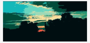 Royalty Free Stock Atmosphere Drawing Landscape - Drawing