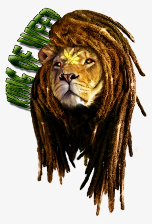 Dreadlock Vector Lion - Rasta Lion Transparent