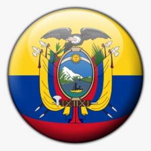 Bandera Colombia En Circulo - Dia De La Bandera Del Ecuador