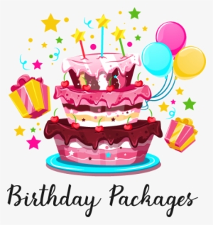 Birthday Party Hawaii - Cake Happy Birthday Png