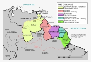 Guiana Map