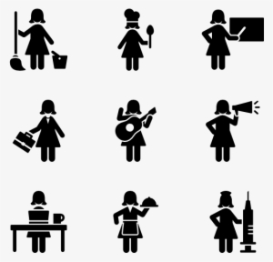 Working Women - Women Icons