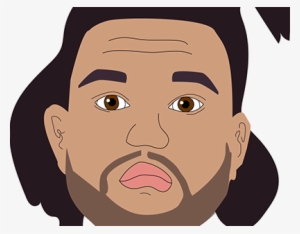 The Weeknd Cartoon Sticker - Weeknd Clipart