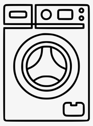 Washing Machine - - Washing Machine Drawing Png
