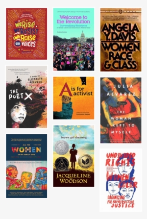 Wak'ó Mujeres Phụ Nữ Womxn Mural Reading List
