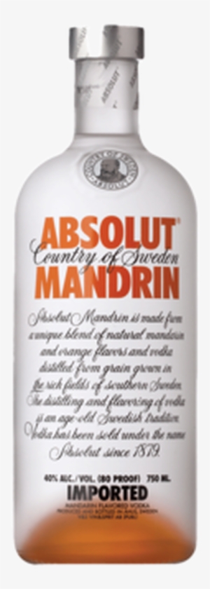 Absolut Mandrin Vodka Liter