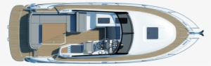 New Sport 300 Deck Layout - Barco Desde Arriba