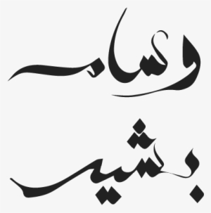 Calligraphy Process - Silhouette